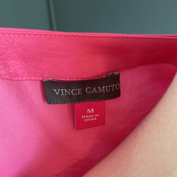 NWT Vince Camuto Pink Peplum Top - Picture 9 of 10